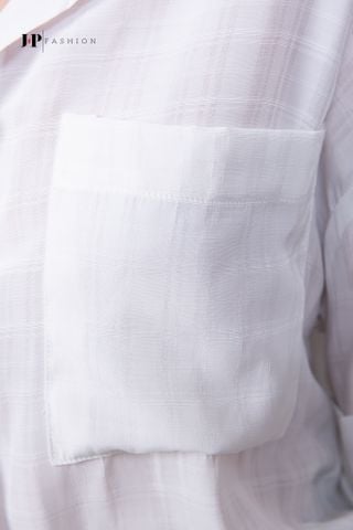 Sơ mi lụa ngắn tay