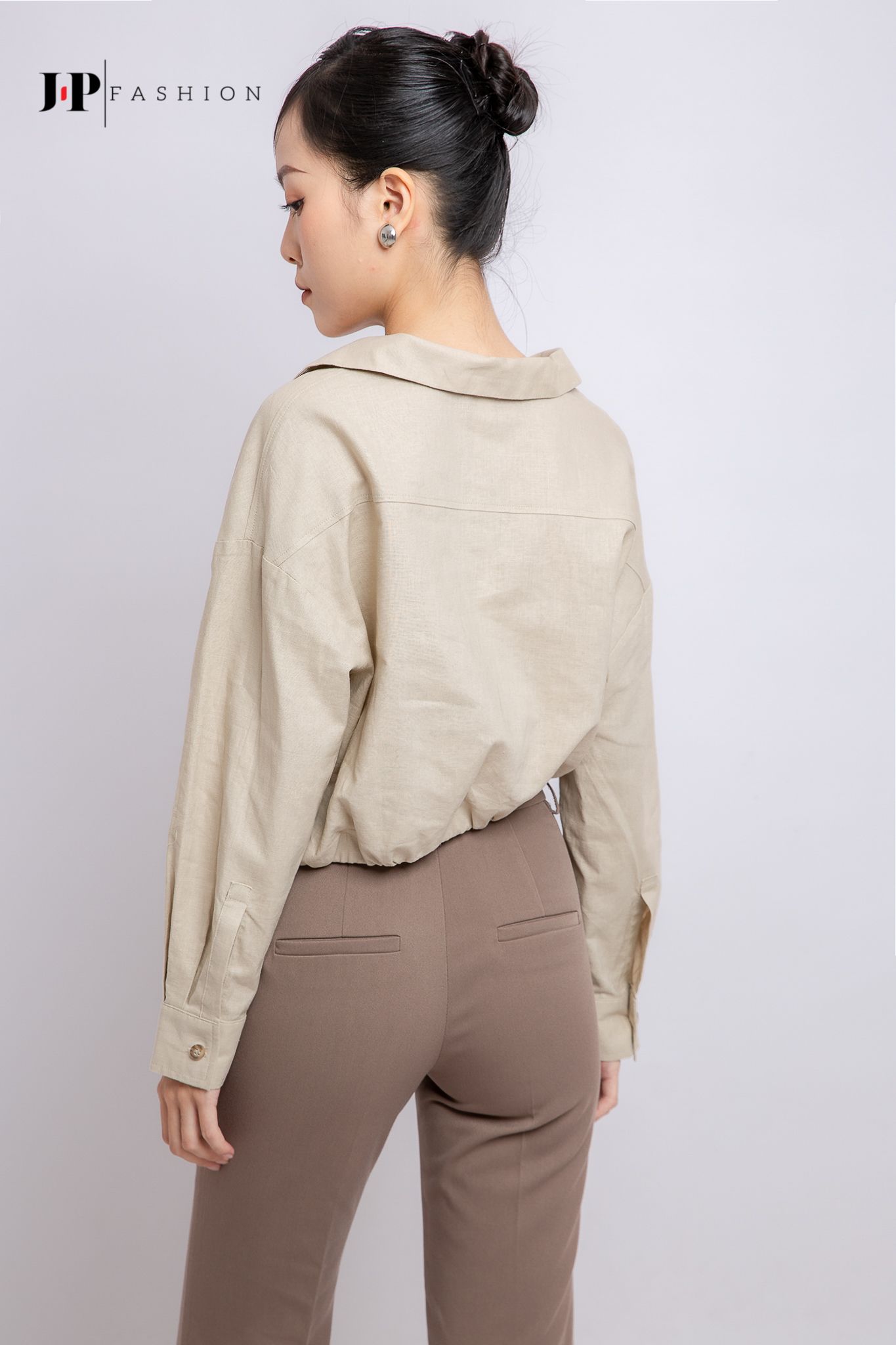 Áo sơ mi croptop