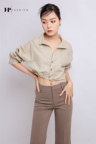 Áo sơ mi croptop