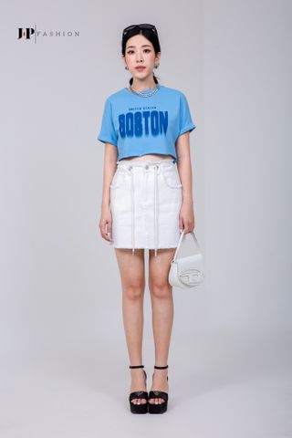 Thun croptop nữ ngắn tay