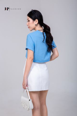 Thun croptop nữ ngắn tay
