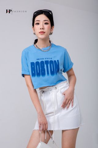 Thun croptop nữ ngắn tay