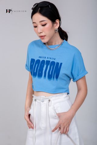 Thun croptop nữ ngắn tay