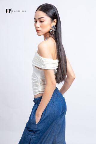 Áo thun bẹt vai