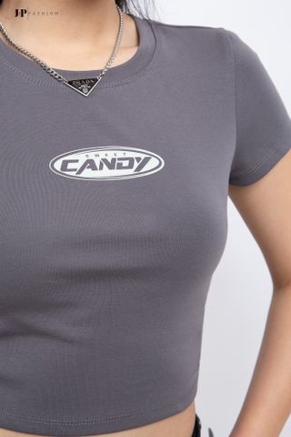 Áo thun croptop ngắn tay