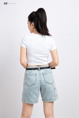 Áo thun croptop ngắn tay