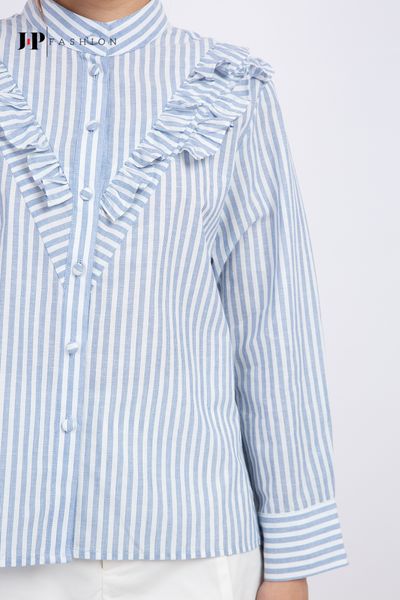 color_ Xanh sọc trắng