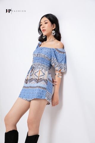 Jumpsuit ngắn tay