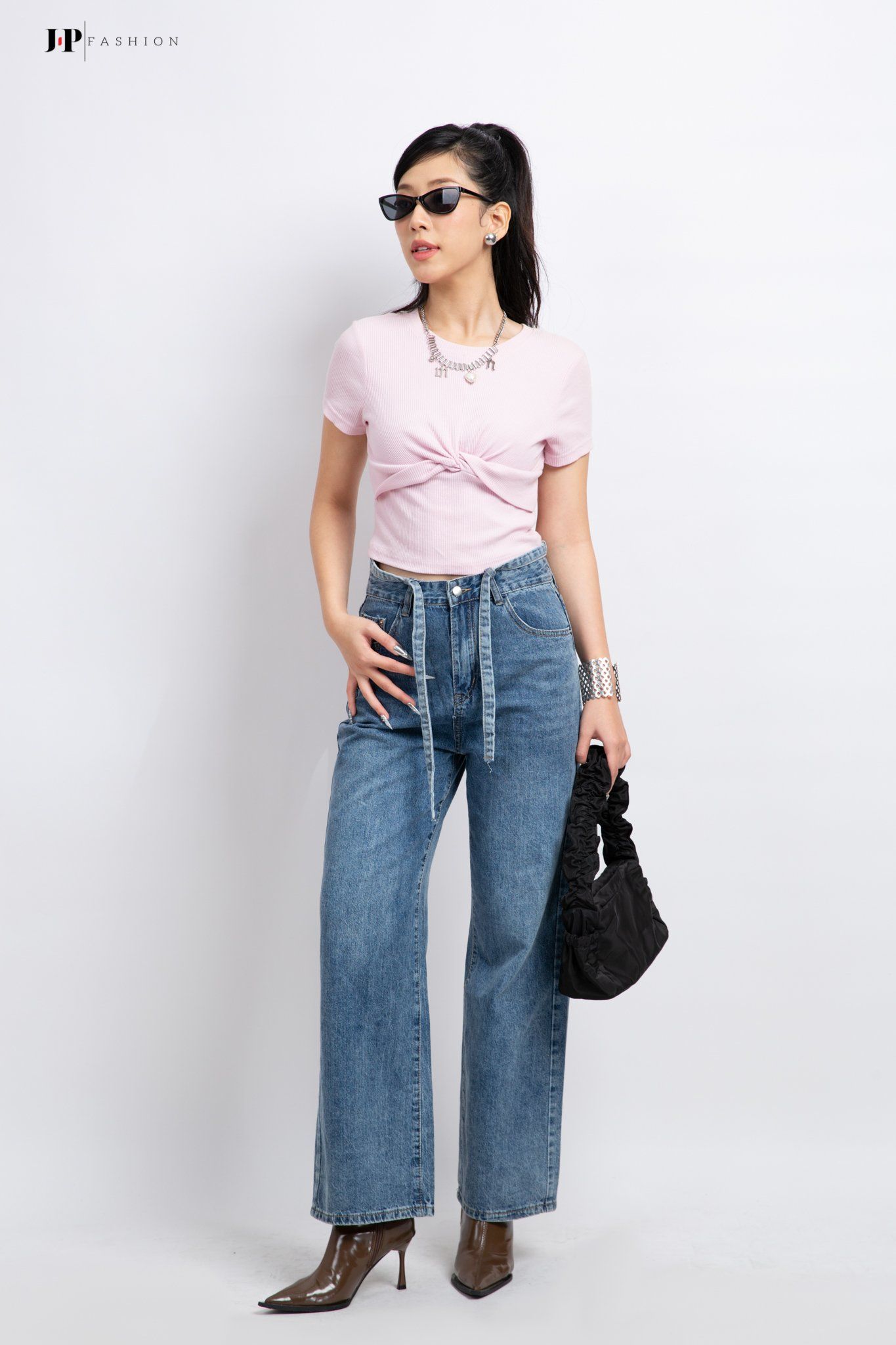 Áo thun croptop ngắn tay