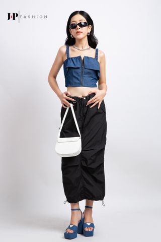 Áo hai dây croptop