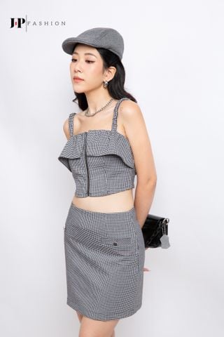 Áo hai dây croptop