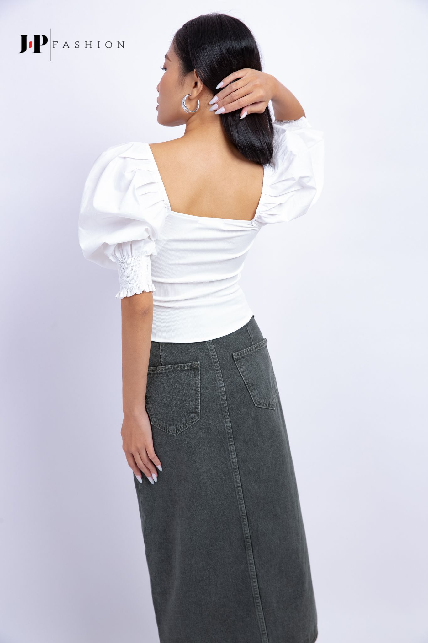 Áo thun tay phồng 10208043