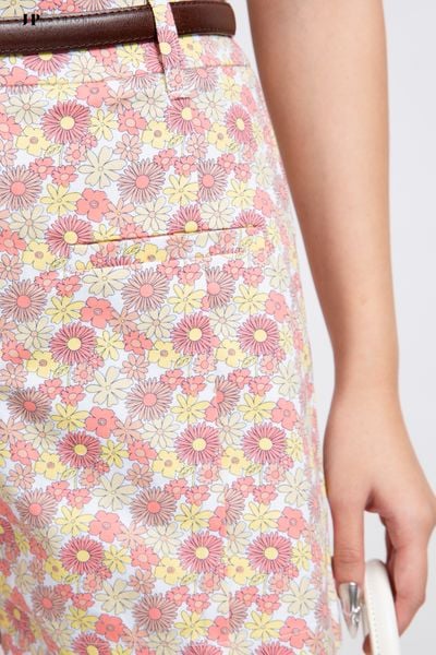 color_ Trắng hoa vàng + hồng