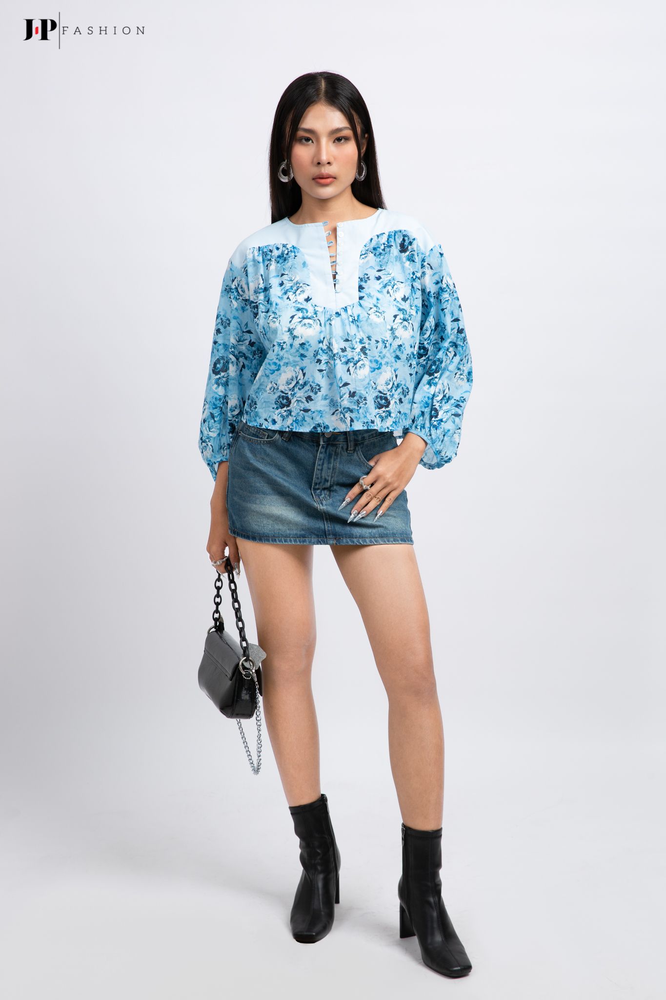 Áo babydoll dài tay 10609045