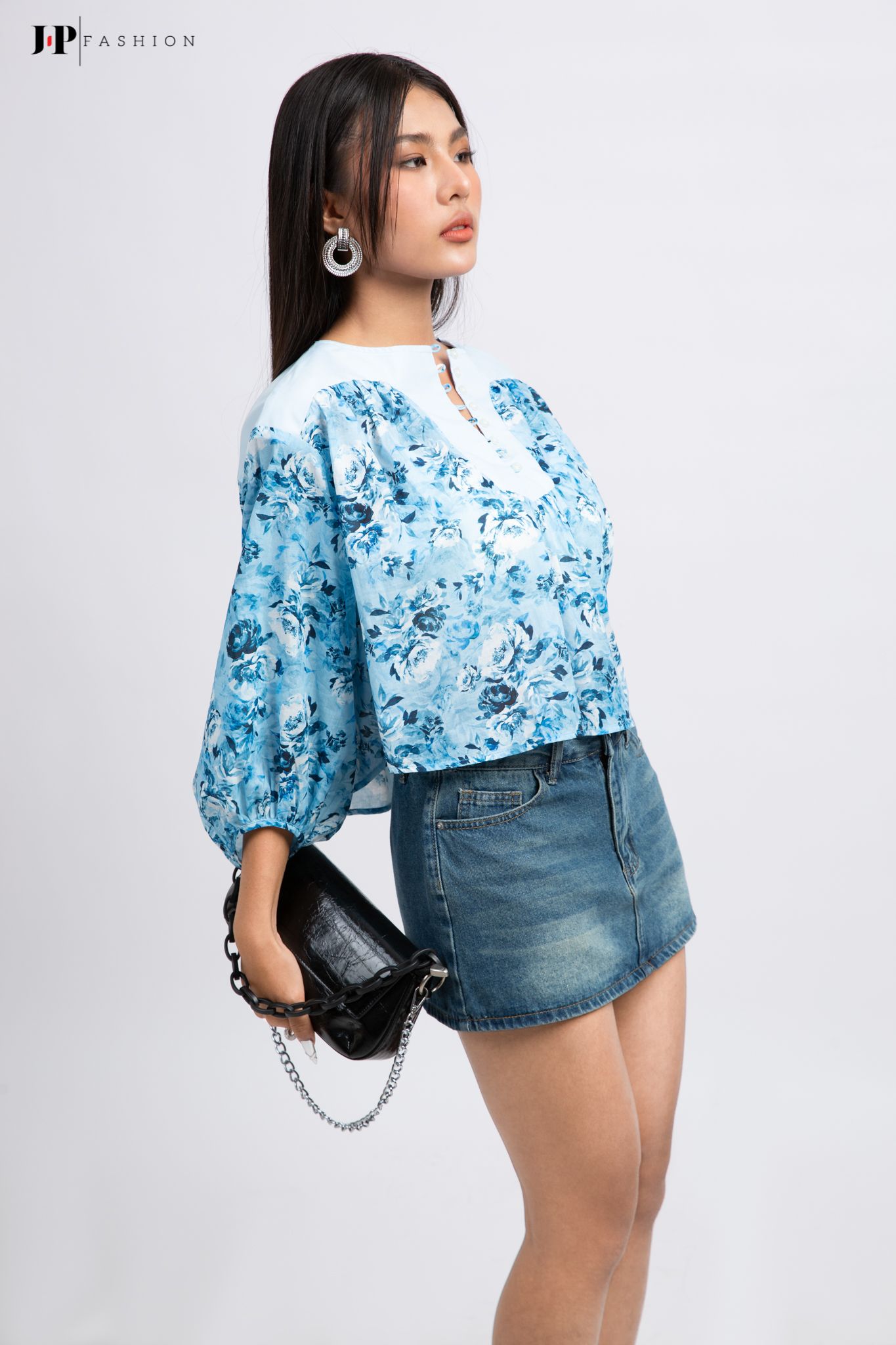 Áo babydoll dài tay 10609045