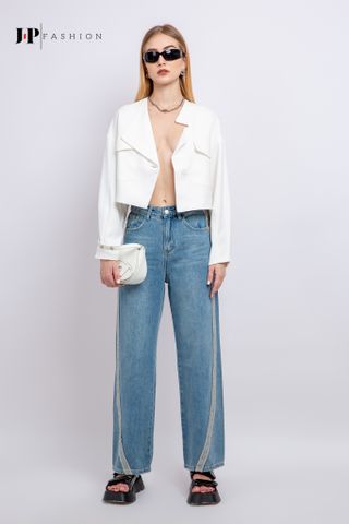 Khoác croptop dài tay