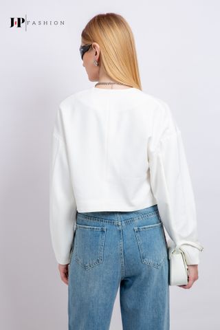 Khoác croptop dài tay