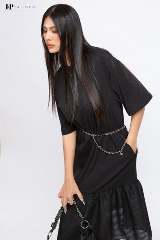 Đầm kiểu ngắn tay