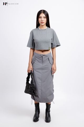 Áo thun croptop ngắn tay