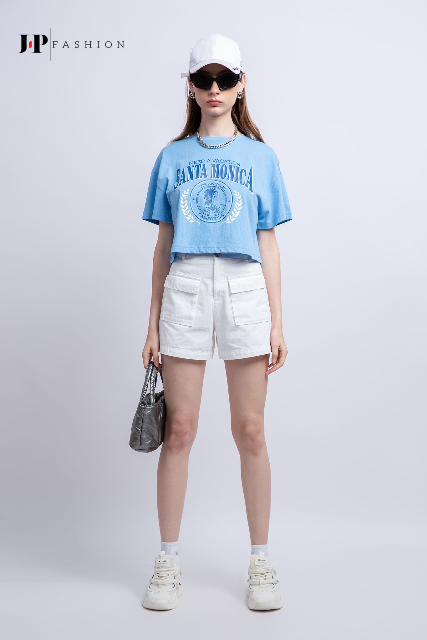 Thun croptop ngắn tay