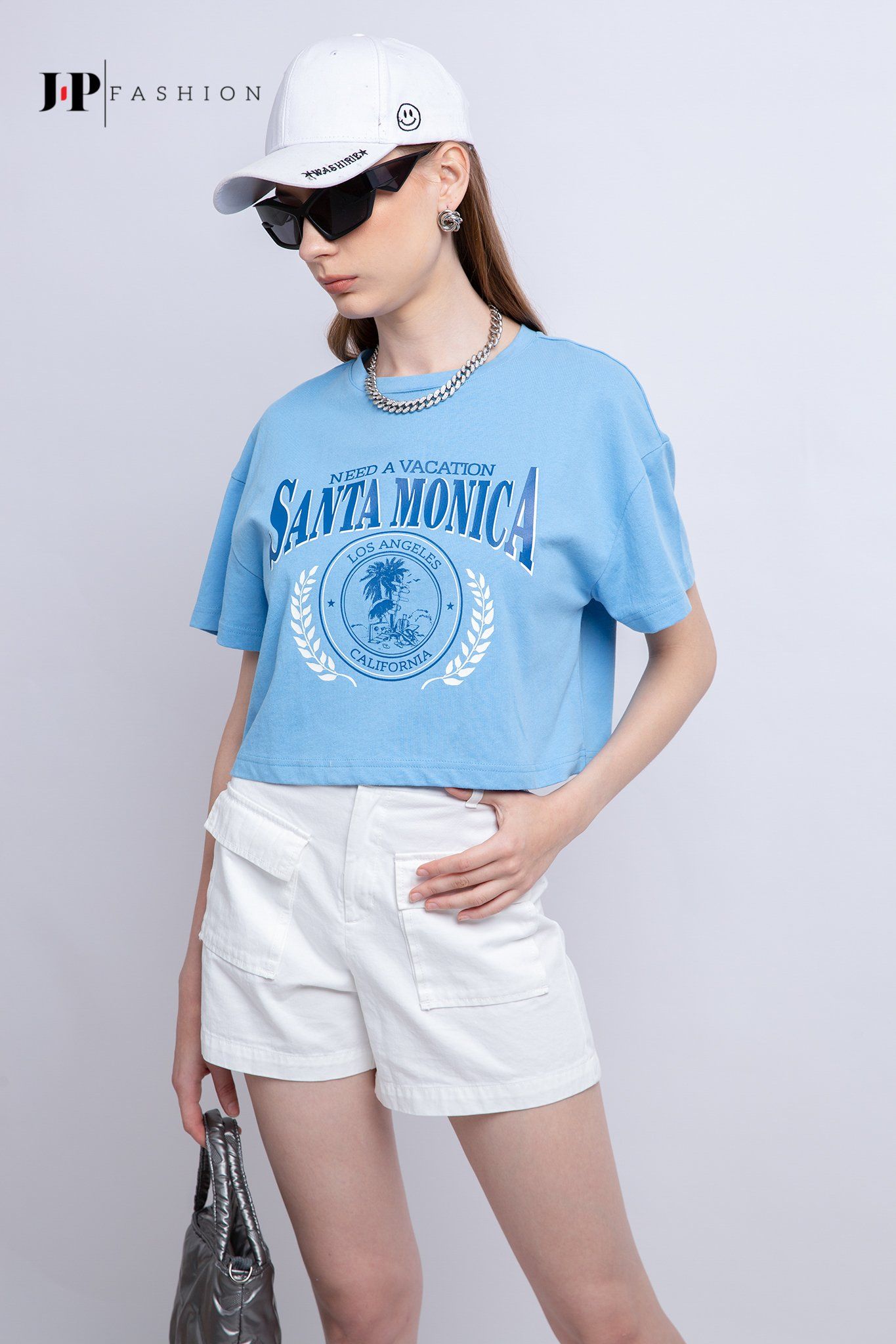 Thun croptop ngắn tay