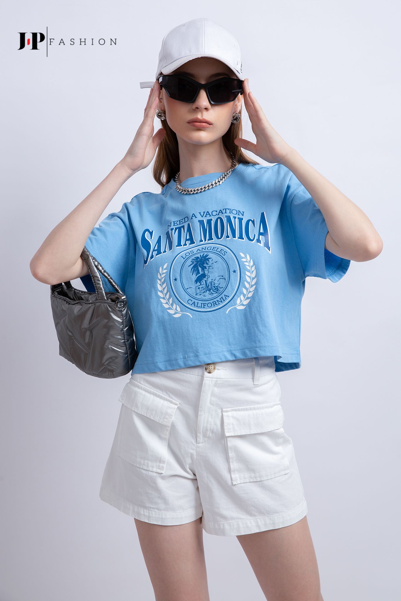 Thun croptop ngắn tay
