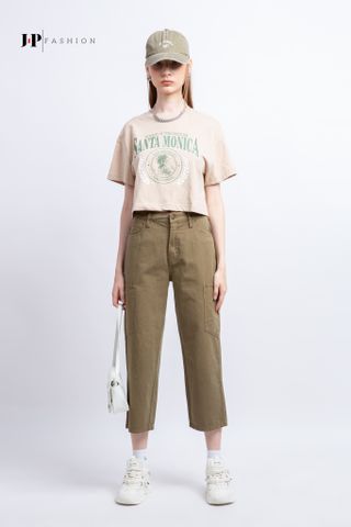 Thun croptop ngắn tay
