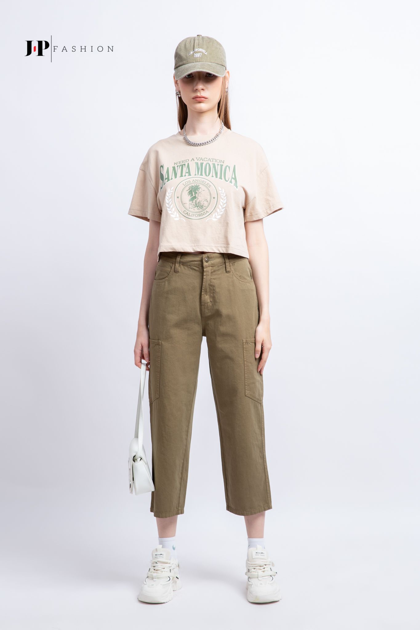 Thun croptop ngắn tay