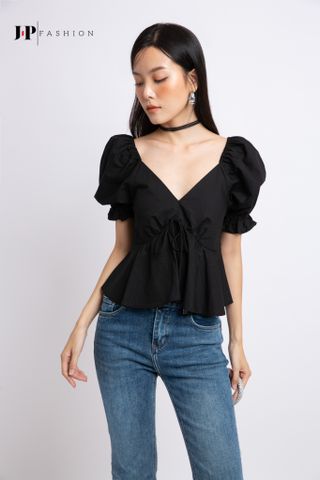 Áo sơ mi tay phồng