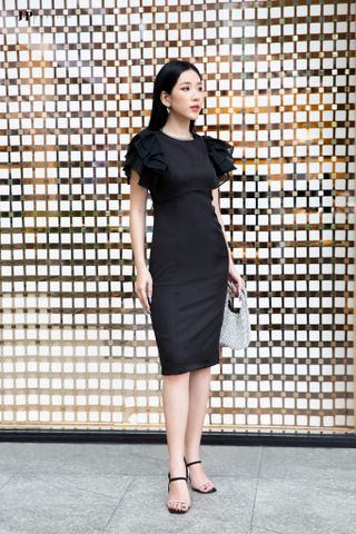 Đầm kiểu ngắn tay