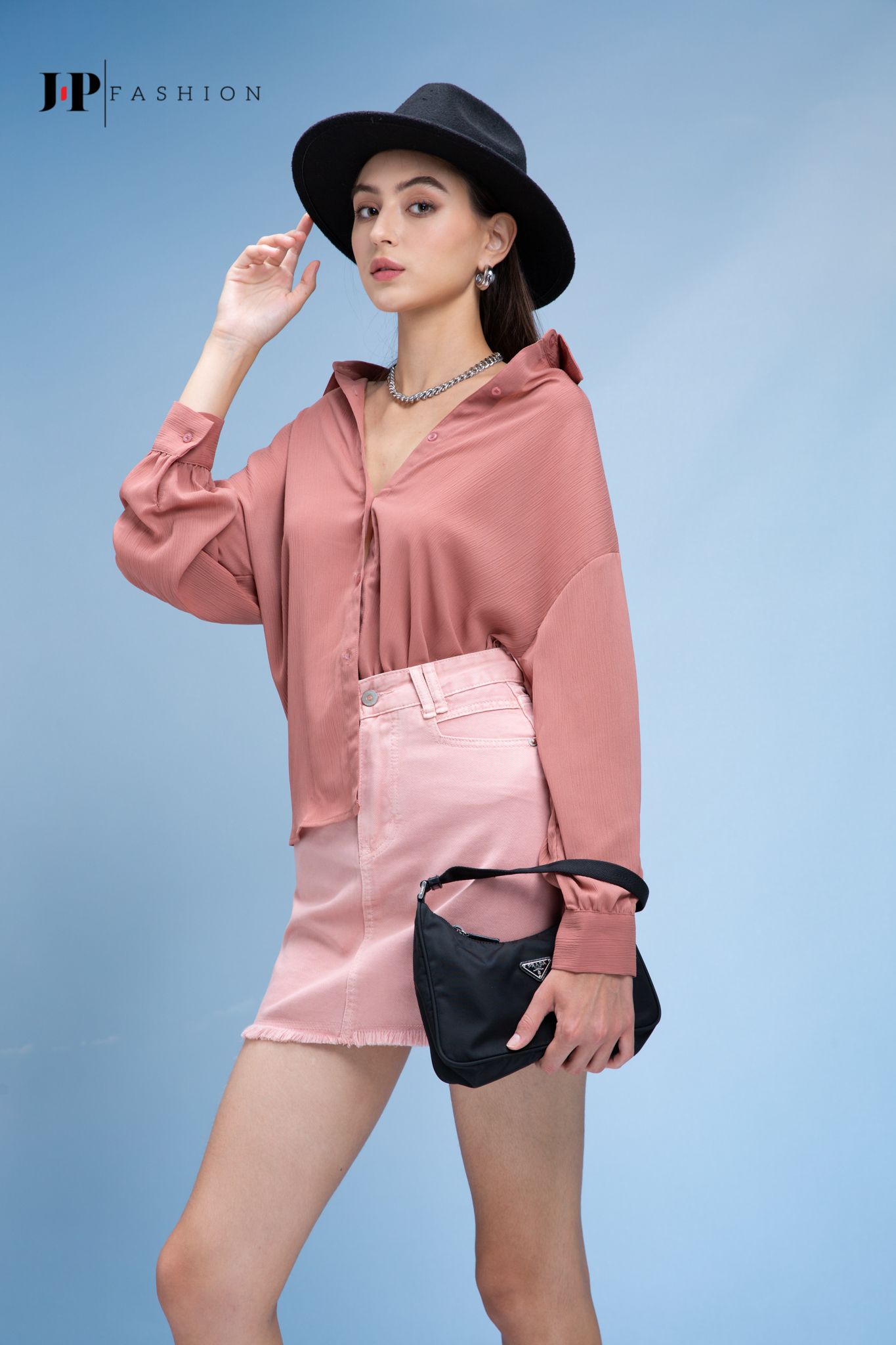 Sơ mi dài tay phom rộng