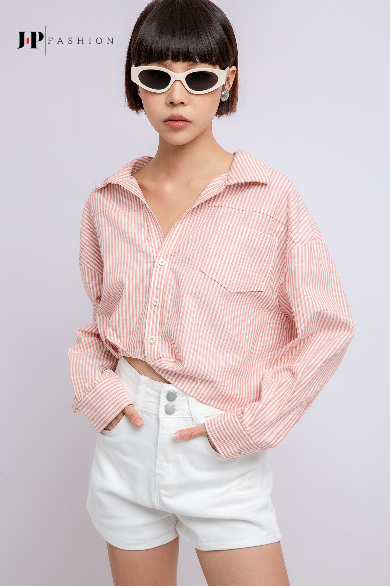 Áo sơ mi croptop