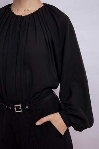 Áo sơ mi tay phồng