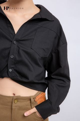 Áo sơ mi croptop