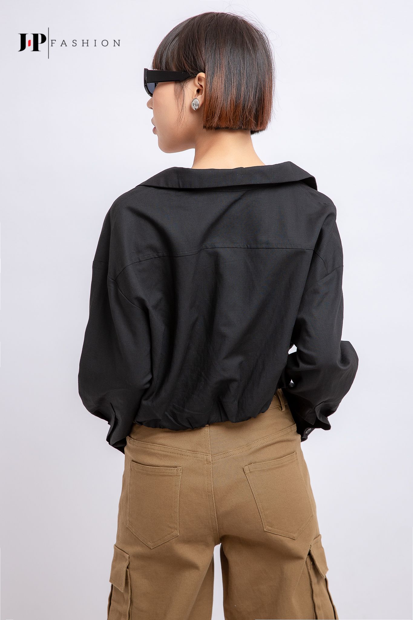 Áo sơ mi croptop