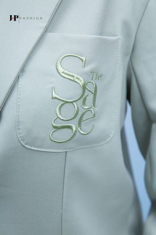 Khoác vest dài tay