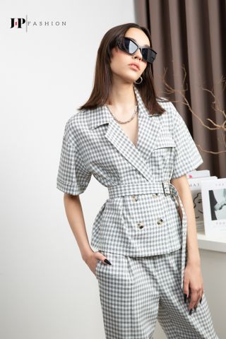 Sơ mi vest ngắn tay