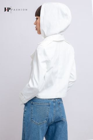 Áo khoác vest croptop (Không Kèm Nón)