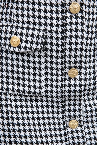 color_ Đen họa tiết trắng