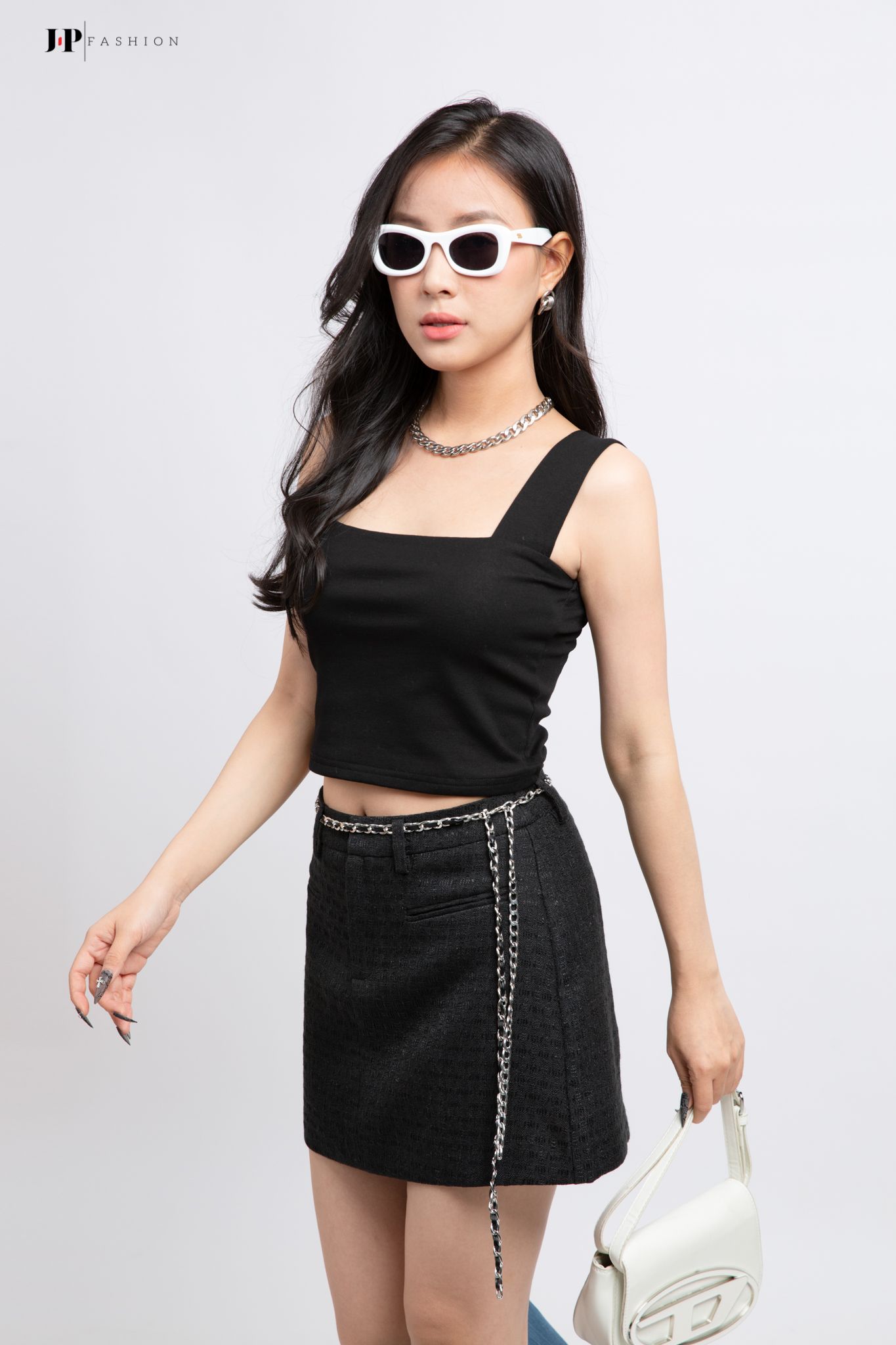 Váy chữ A mini