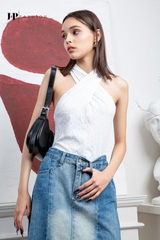 Áo thun cổ yếm