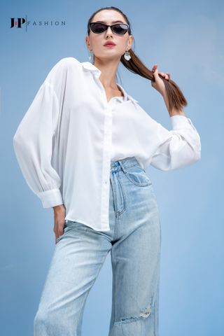 Sơ mi dài tay phom rộng