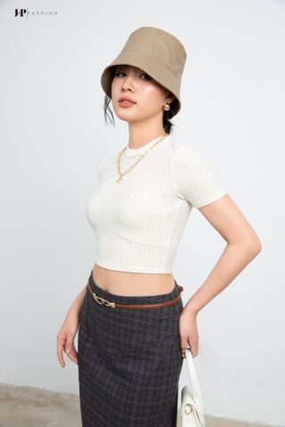 Áo thun croptop ngắn tay