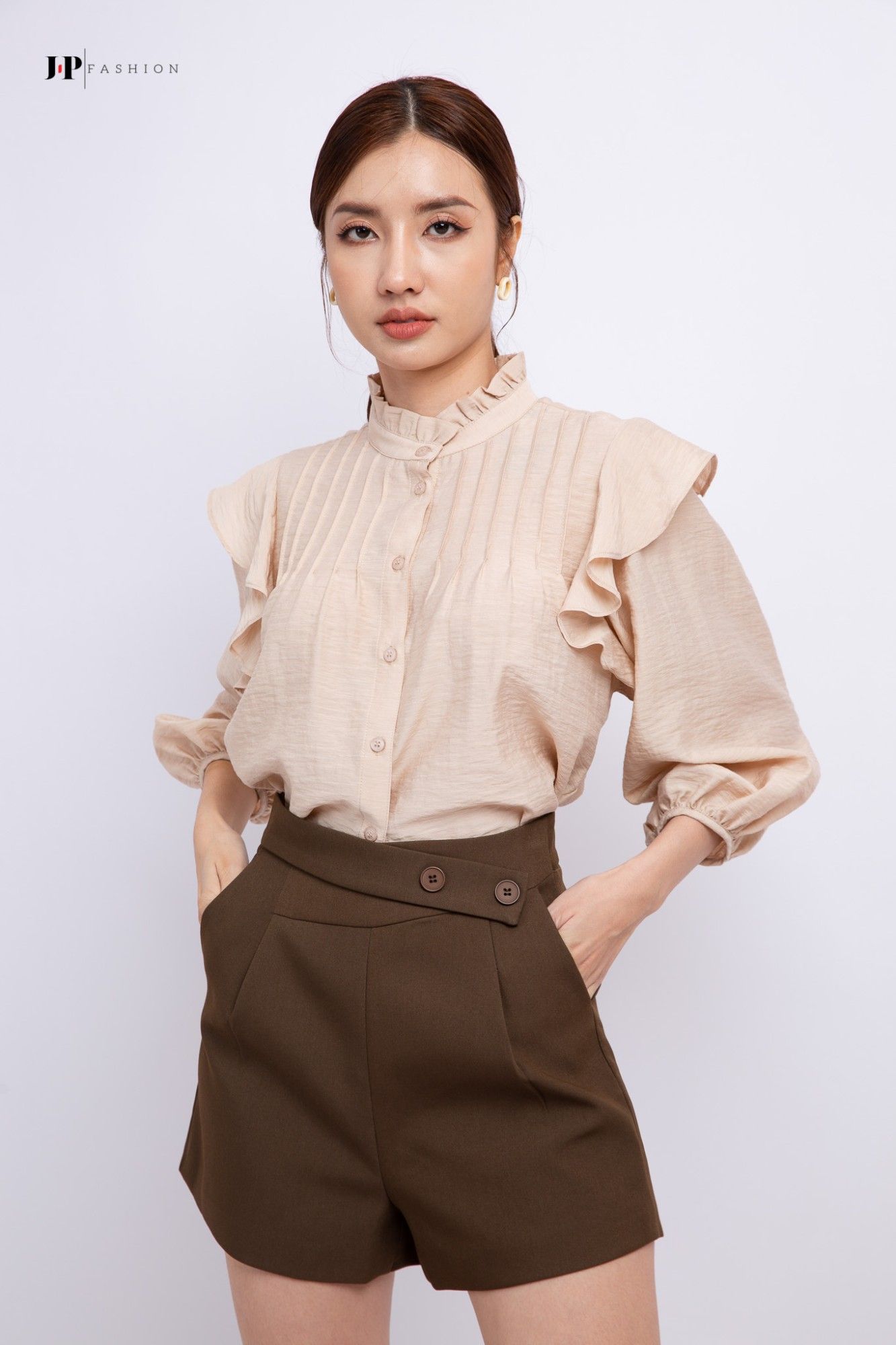 Sơ mi tay phồng