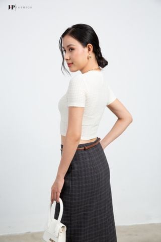 Áo thun croptop ngắn tay