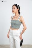 Áo hai dây croptop