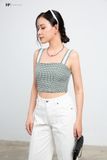 Áo hai dây croptop