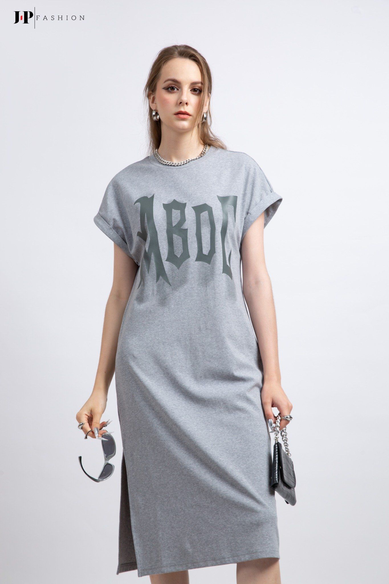 Đầm thun form suông