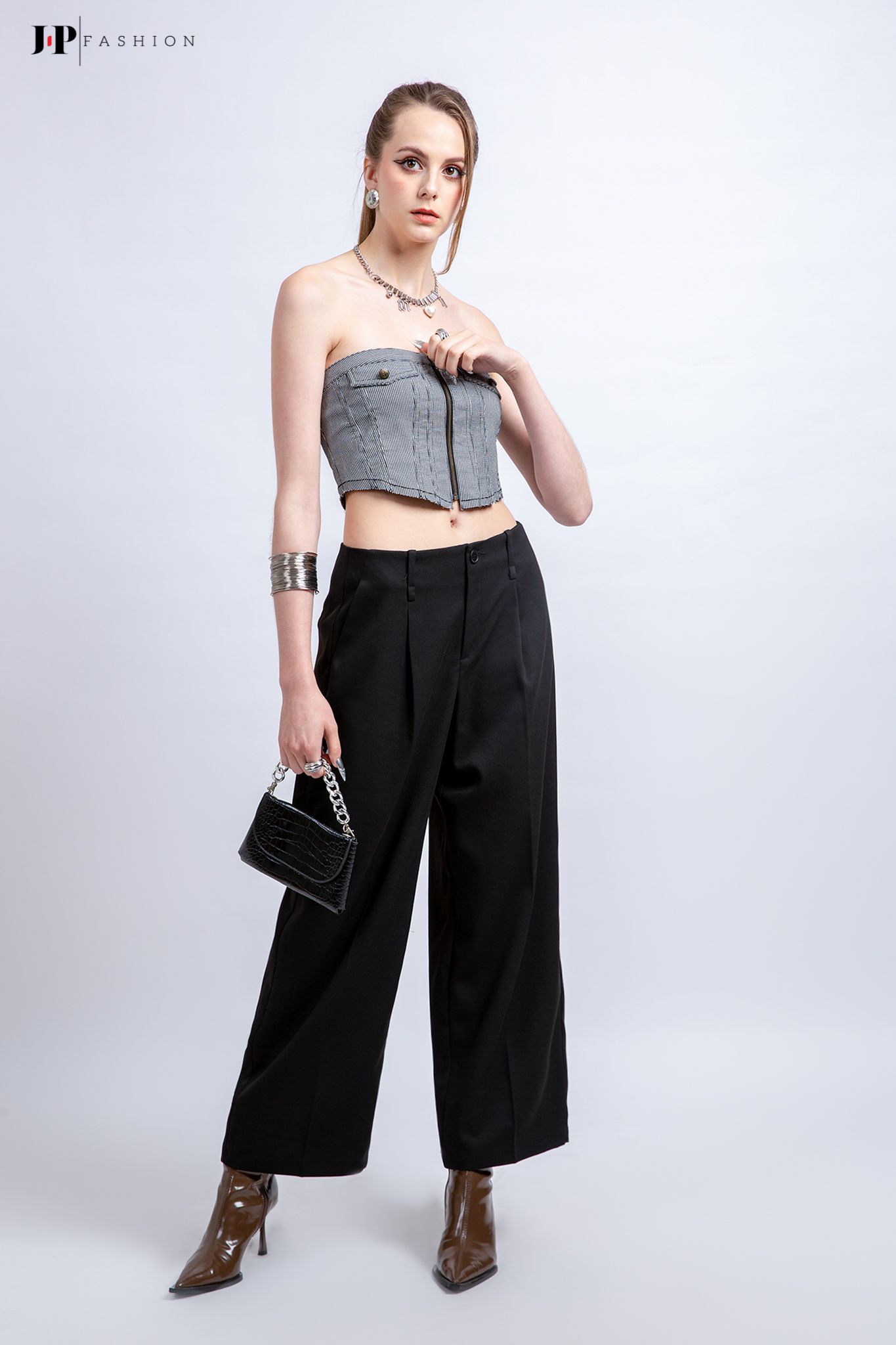 Quần kaki ống rộng 19008886