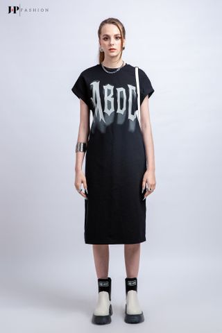 Đầm thun form suông